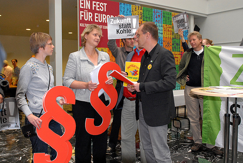 essen_uebergabe Übergabe an Grünen-Vorsitzende von der Beck