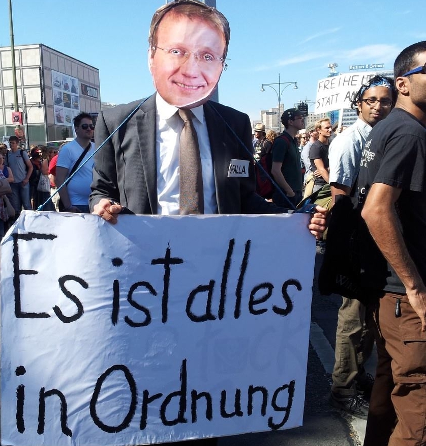 Pofalla beendet Dinge