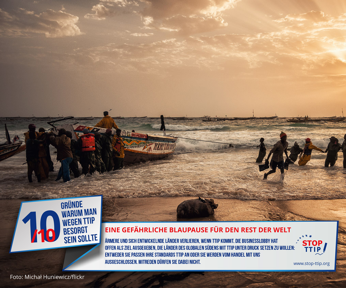 TTIP: Gefährliche Blaupause für den Rest der Welt. Grafik: stop-ttip.org