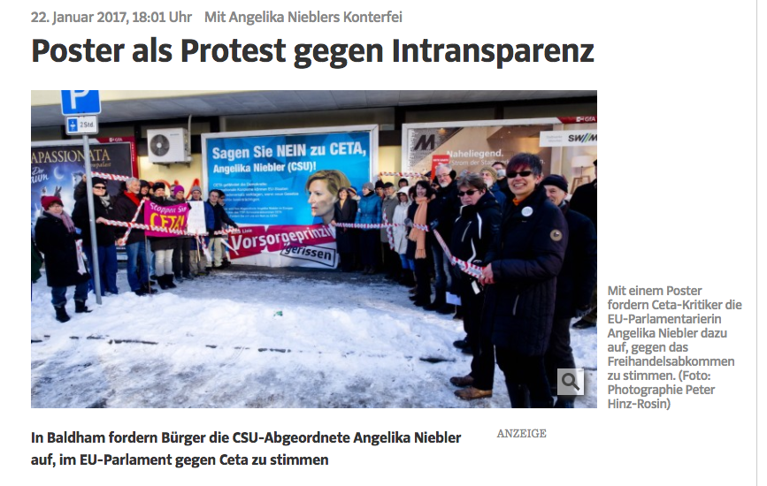 Screenshot SZ-Artikel Baldham