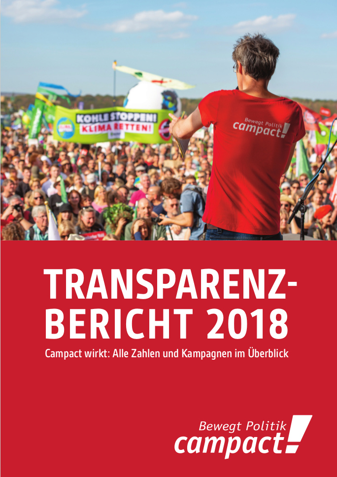 Transparenzbericht 2018: Alle Zahlen und Kampagnen im Überblick