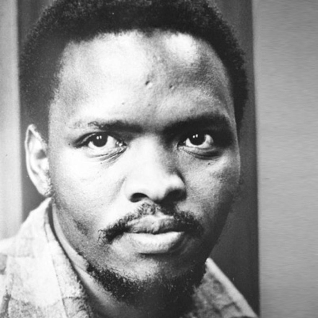 Porträt von Steve Biko, besungen von Peter Gabriel