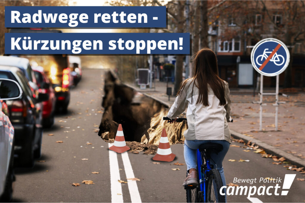 Keine Kürzungen für Radwege: Jetzt Petition unterzeichnen