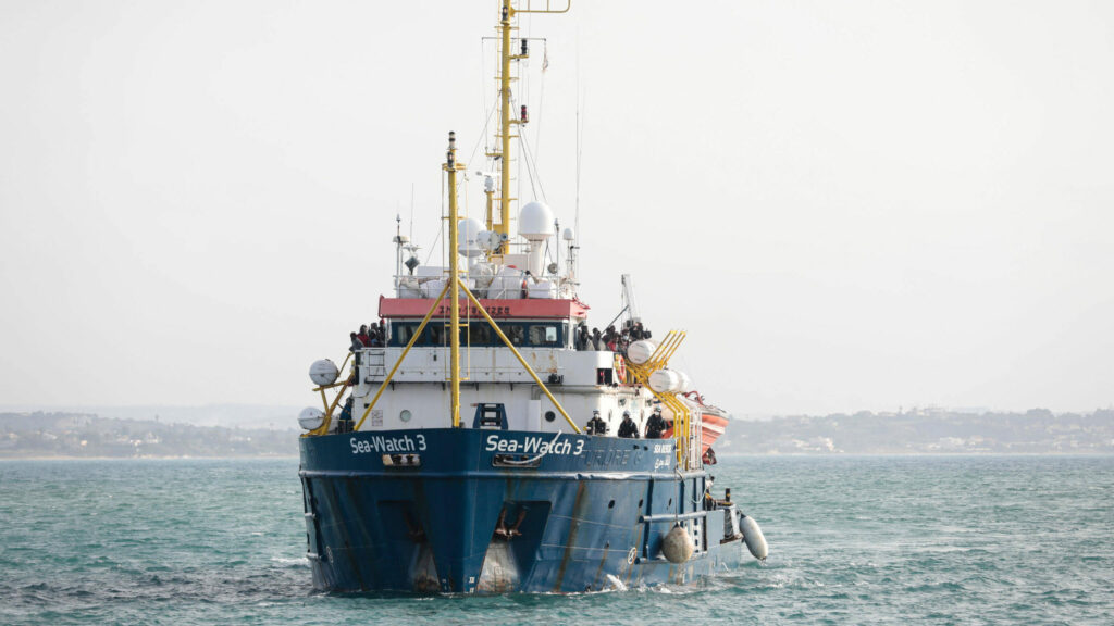 Das Schiff Sea-Watch 3.