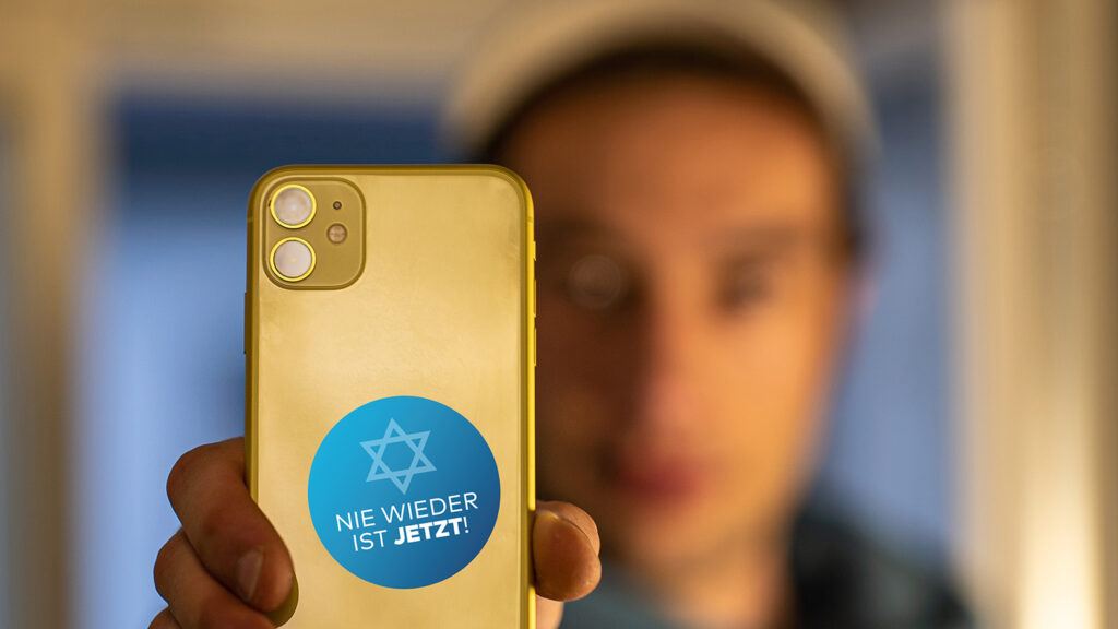 Sticker: Nie wieder ist jetzt